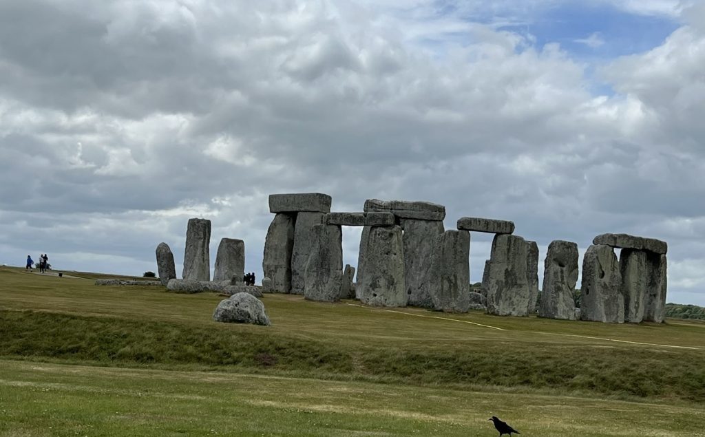 Distance picture of Stonehenge.