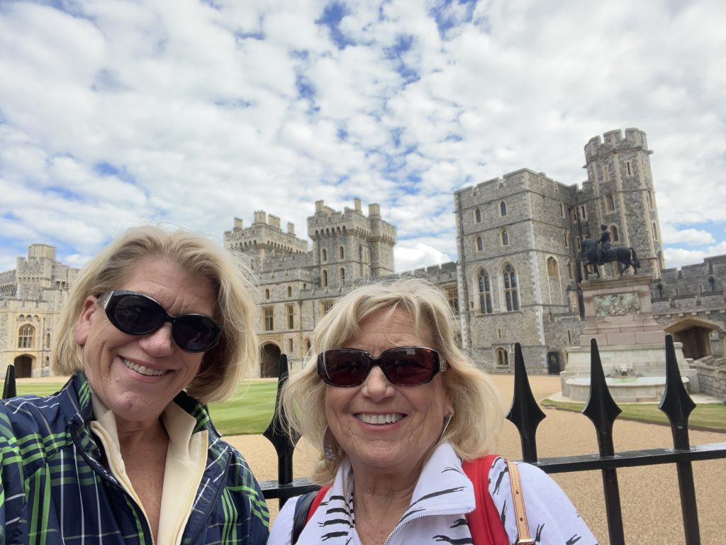 Jodi and Kay at Windsor Palace